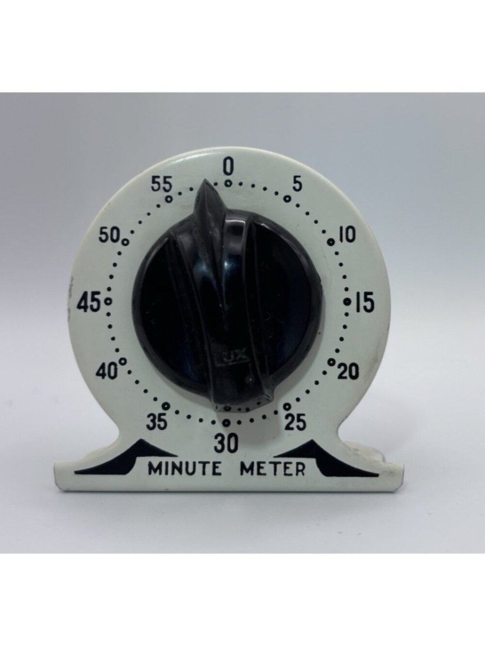 Vintage Metal Lux MINUTE METER Kitchen Timer Single Ding
